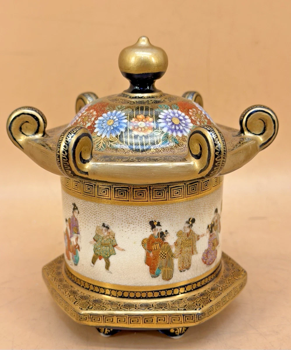 陶瓷日本古董花瓶| eBay