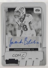 2021 Contenders Draft Picks Printing Plate Black 1/1 Joshuah Bledsoe Auto 0c2