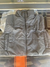 NWT All In Motion Youth Girls Puffer Vest Full Zip Jacket black Size S 6/7 