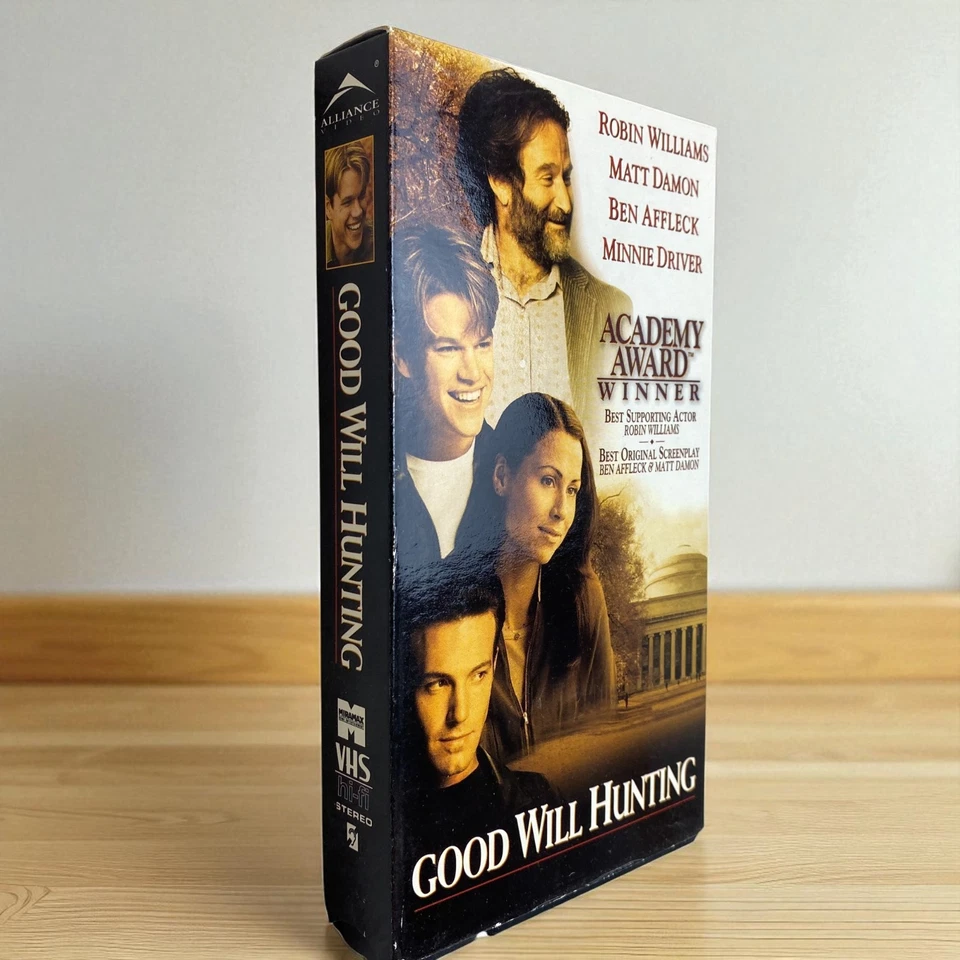 Good Will Hunting 1997 Matt Damon Gus Van Sant VHS Tape - Image 2 of 3