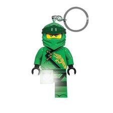 LEGO Ninjago Keychain Light - Lloyd KE150H Large - 3 inches tall, Green