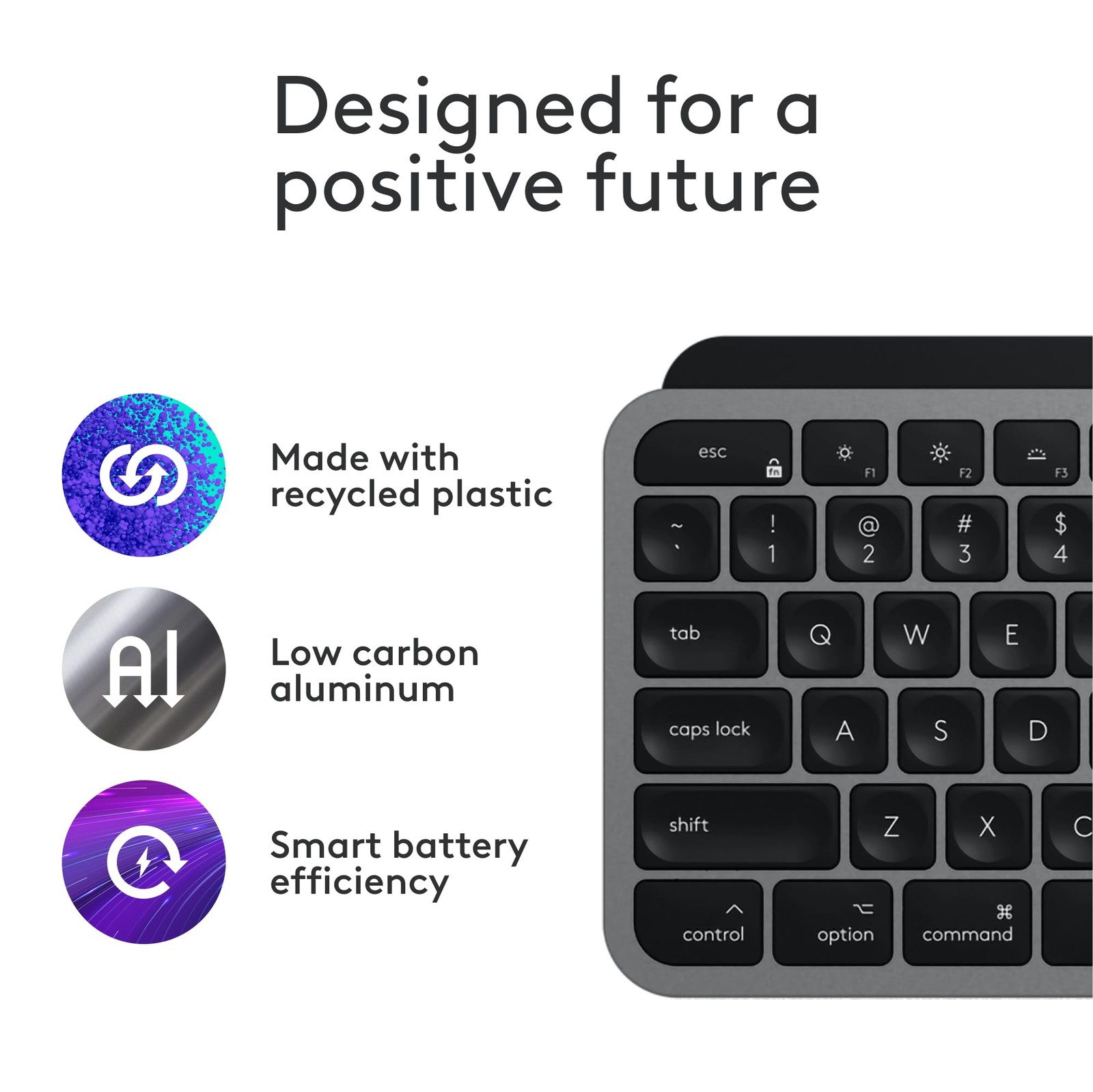 Teclado inalámbrico MX Keys S para Mac, imagen 5
