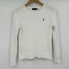 Polo Ralph Lauren Old Money maglione maglia cavo donna M preppy pescatore pony anni 90