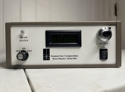 Scanservice Beam Blanker Controller Model 890 Laser Optics Control Laser SEM OEM