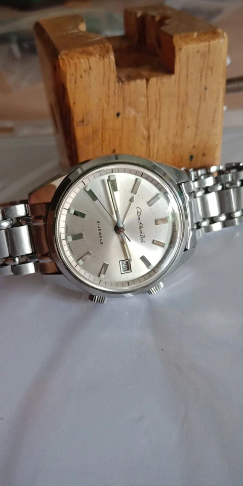 Citizen Alarm Fecha 21 joyas años 60, cuerda manual para reloj vintage para hombre! Foto 2 de 4