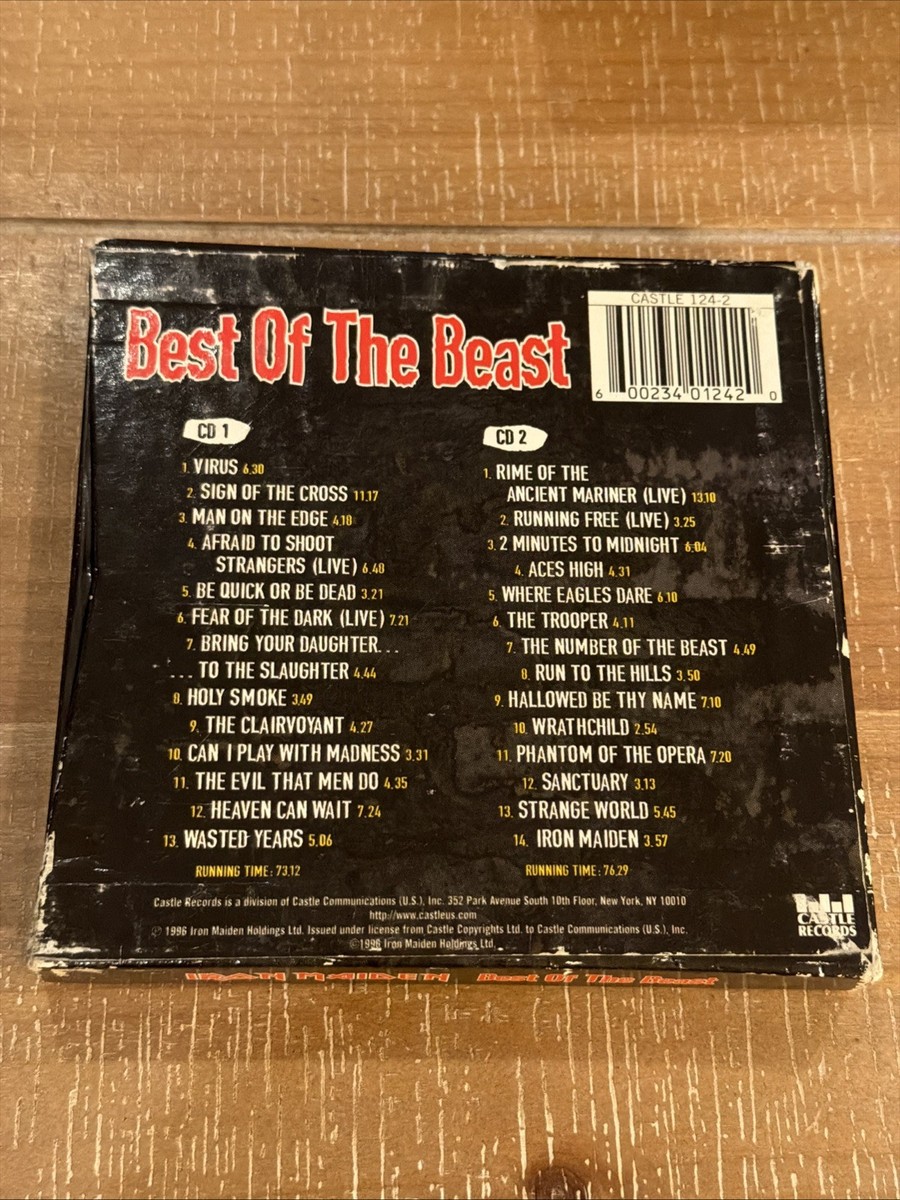 Iron Maiden - The Best of the Beast (2 CD Box Set - Castle Records