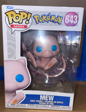 💎 Funko Pop! 643 Mew, Pokemon - Pop! Games - with Protector