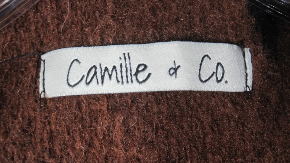 Camille & Co Chaqueta Para Mujer L Mezcla de Lana Azteca Flecos Dobladillo Vaquero del Suroeste Foto 4 de 4