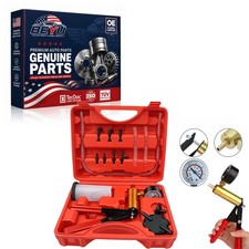 Hand Held Vacuum Pressure Pump Tester Set Brake Fluid Bleeder Bleeding Kit Box Hand Held Vacuum Pressure Pump Tester Set Brake Fluid Bleeder Bleeding Kit Box