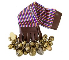 Korean Shaman Mudang Brass Handbell/ Ceremonial Ritual Rattle bell