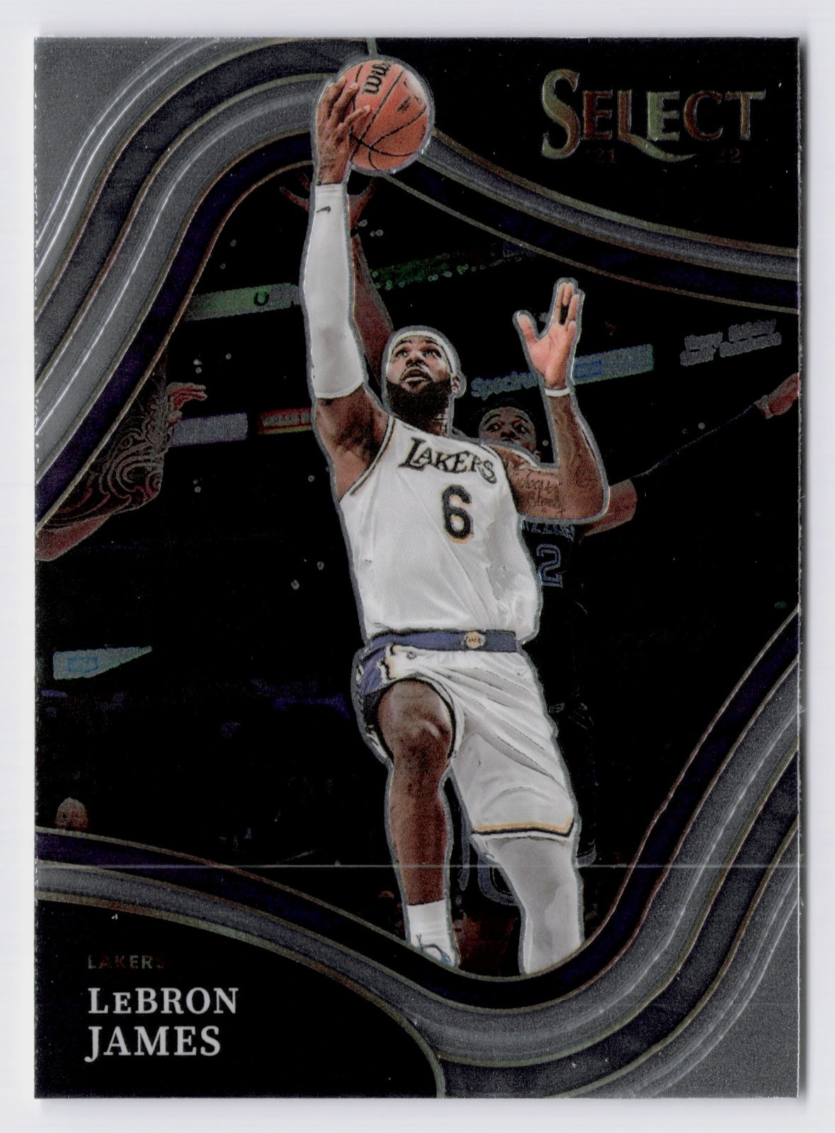 2021-22 Panini Select Courtside LeBron James #219 LOS ANGELES LAKERS