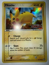 Pokemon TCG Pikachu EX Power Keepers Foil Stamped NM- 57/108  on eBay