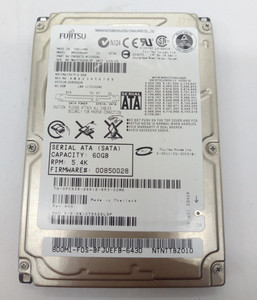 FUJITSU *MHV2060BH* 60 GB * SATA HDD Notebook 2,5 Zoll #NFP1925