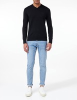 Schott NYC Pullover Herren Plbeal2, Schwarz, GrößE M, Baumwolle, Sweatshirt