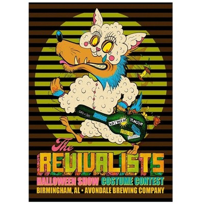 The Revivalists Halloween Show Birmingham AL 2025 Poster 