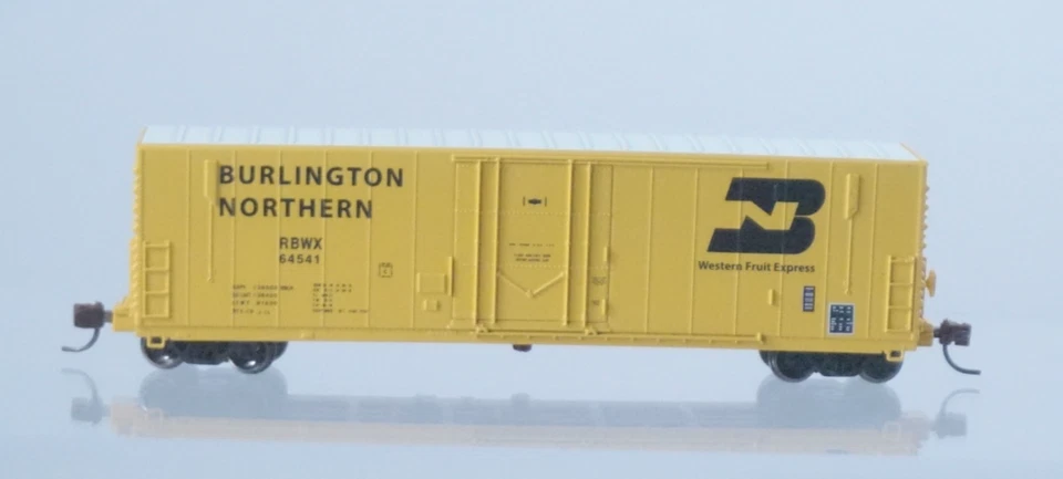 Wheels Of Time BURLINGTON NORTHERN WFE 64541 N Scale 50' Box Car - 61082 - Image 2 of 3