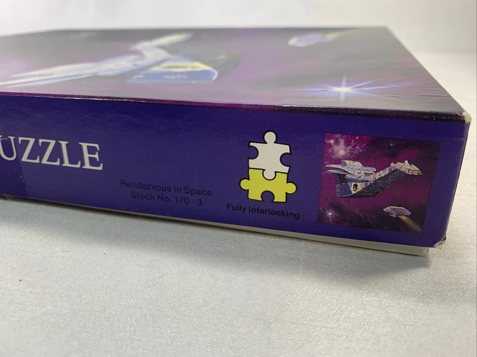 1984 Vintage Waddingtons Space Adventure 175 Piece Jigsaw Puzzle Complete - Image 4 of 4