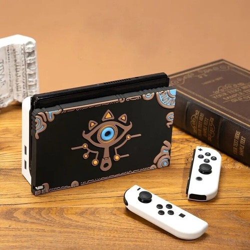 Zelda Sheikah Slate TV Dock Station Cove Case Faceplate für Nintendo Switch Spiel - Bild 1 von 2