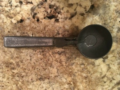 Vintage Aluminum Ice Cream Scoop with Thumb Release