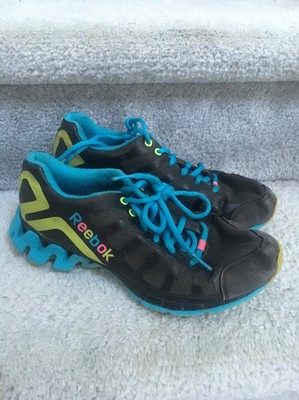 Reebok Zigtech Running Shoes WOMENS Size 4 Athletic Sneakers 023501 912 Black