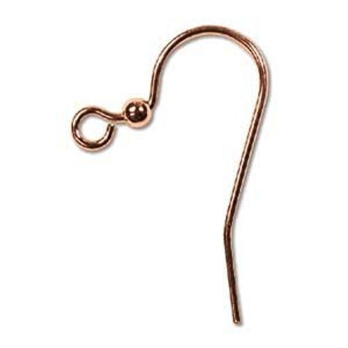 144 Bright Copper French Hooks with Ball - Picture 1 of 1