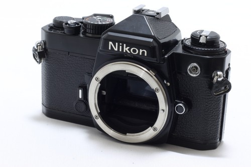 【Near Mint 】Nikon FE Black SLR Film Camera w/ Ai 28mm F/2.8 from Japan-#5141 - Picture 2 of 20