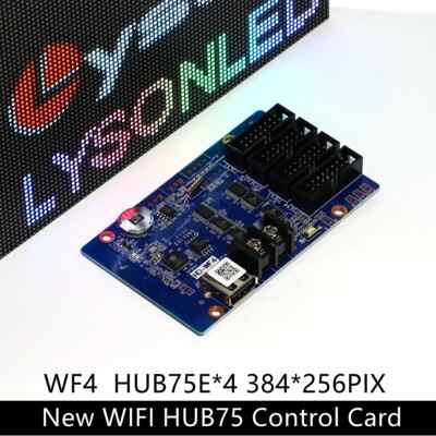 HD-WF4 WIFI HUB75 Ports LED Display Module Control Card Mobile Phone Wireless