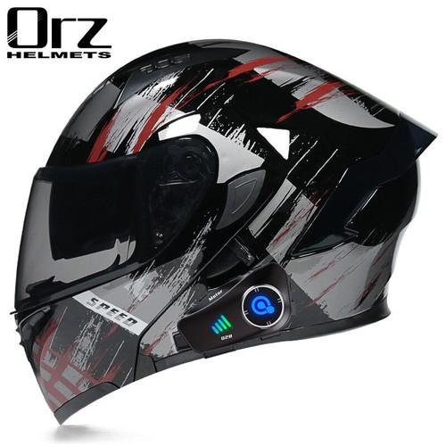 Bluetooth Motorcycle Helmet With High Definition Camera Moto Helmet DOT Aprroved - Picture 18 of 19