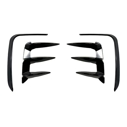 Kit divisor alerón Canard negro brillante cubierta trasera para BMW X3 G01 M-Sport 22+ - Imagen 2 de 4