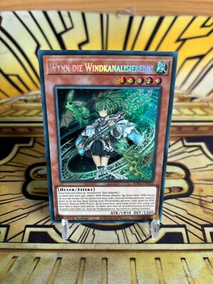 Yugioh Wynn die Windkanalisiererin RA01-DE018 Secret Rare