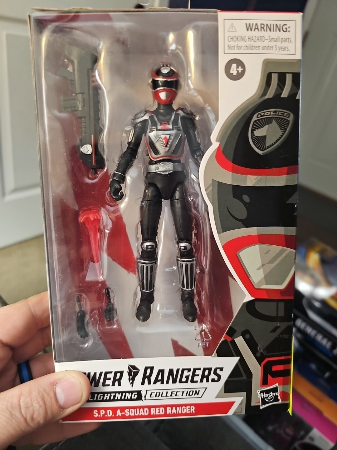 Power Rangers Lightning Collection S.P.D. A-Squad Red Ranger 6in Action Figure