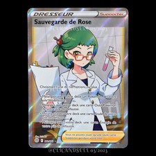 carte Pokémon Sauvegarde de Rose 172/172 #1 EB09 - Stars Étincelantes NEUF FR