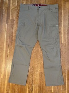 Men's Wrangler Cargo Hiking Stretch Nylon Pants Khaki Tan NW780FK 42 x 30 | eBay