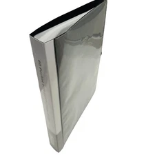 Dunwell Black Binder with 60 Plastic Sleeves Presentation Book 8.5X11