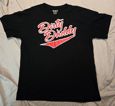 CHRIS DICKINSON - Dirty Daddy : Preowned Large Shirt  Wrestling