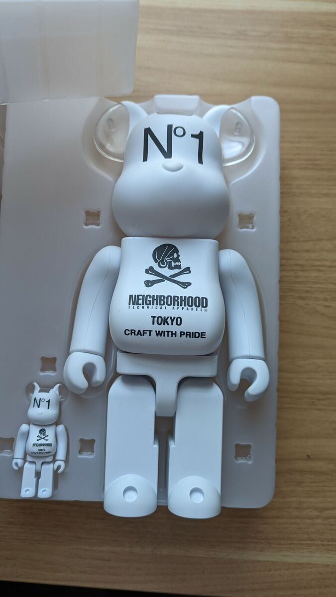 NEIGHBORHOOD TOKYO BE@RBRICK 400% 100% RARE Bearbrick!! | eBay