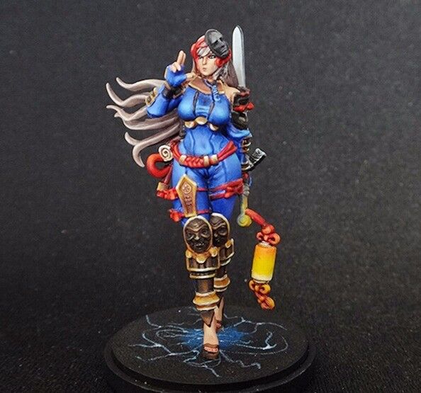 30mm Resin Kingdom Death Black Friday Ninja ONLY FIGURE 30mm Resin Kingdom Death Black Friday Ninja ONLY FIGURE