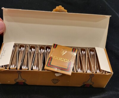 U-ma GUCCI グッチ 空箱 超超大量 70個 まとめ売り New Iconic Gucci Un-Struck Horsebit & Ribbon Matches Matchbook x