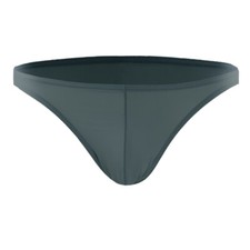 Men's Soft Ice Silk Breathable Underwear Thin Sweat-absorbent Elastic Briefs