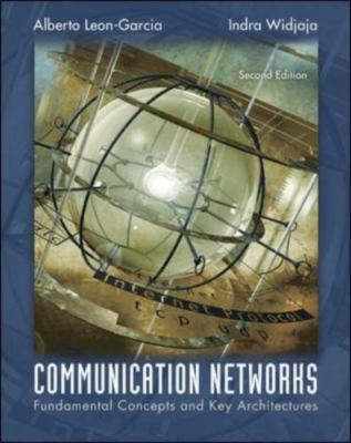 Communication Network (Int'l Ed), Widjaja, Indra,Leon-Garcia, Alberto, Good Book