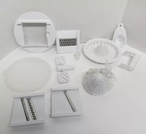 Ultra Chef Express Food Chopper 7 in 1 Mixer Whipper Slicer Accessories Only 11p