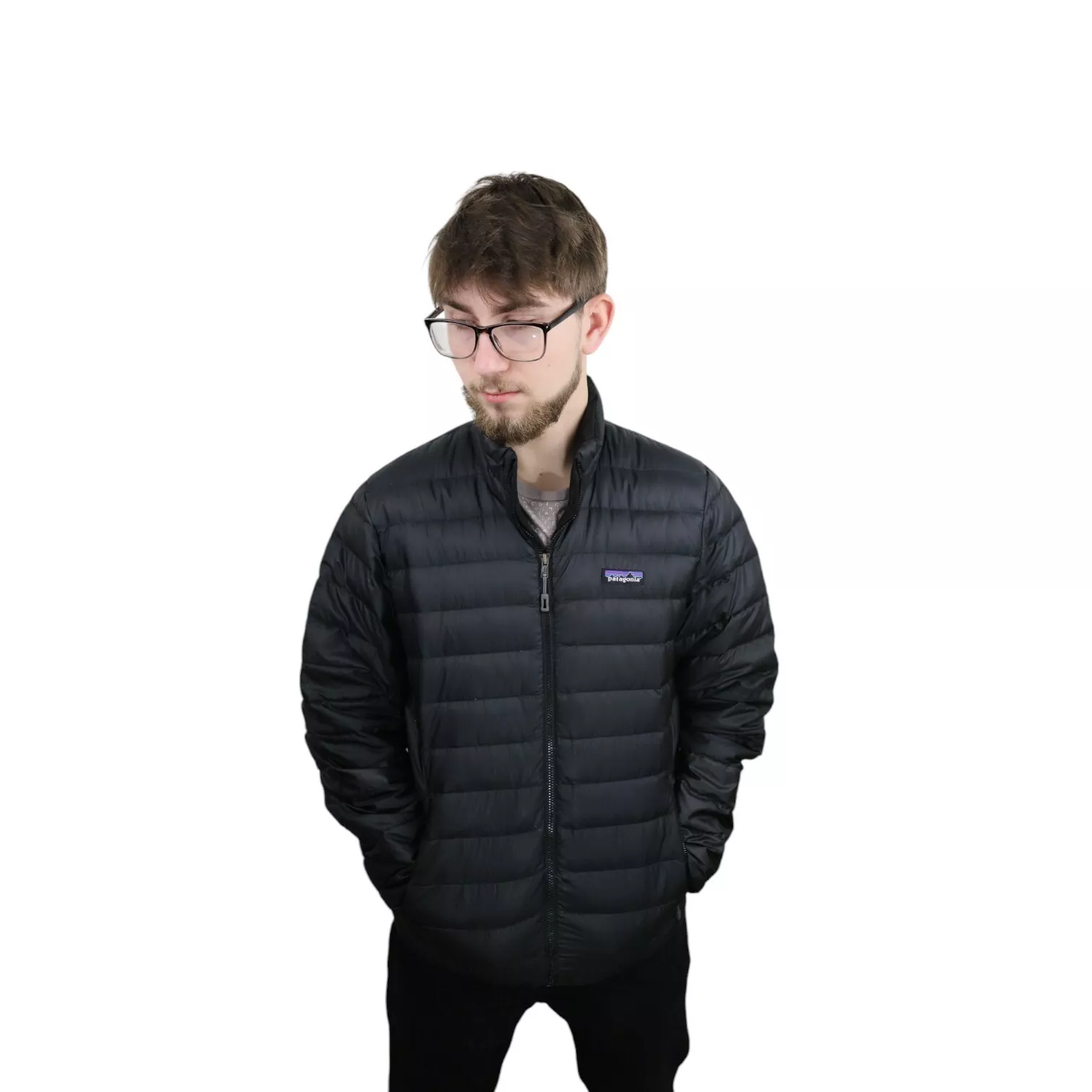 patagonia down sweater puffer insulated quilted full zip jacket