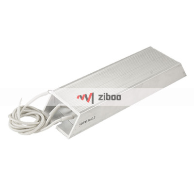 300W 30 ohm Aluminum Housed Braking Resistor Resistance Silver Tone 21.6 x6  Kd