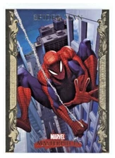 SPIDER-MAN 2007 Marvel Masterpieces Gold Foil Border Parallel #79