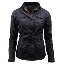 Ladies Game Blaze Belted Premium Antique Wax Jacket Hunting Fishing Winter Coats