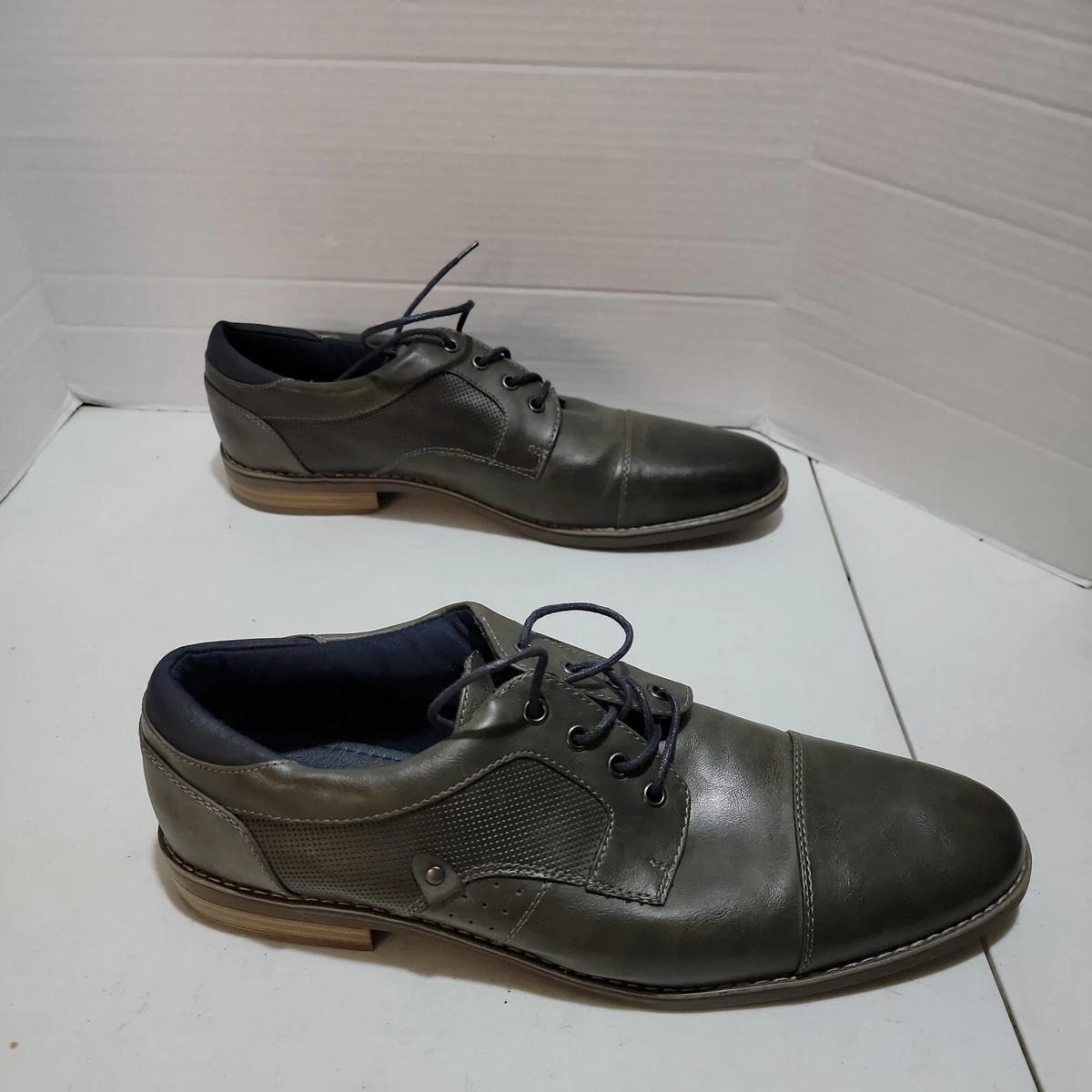 Restoration mens justin lace up store cap toe oxford shoes