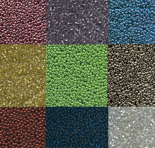 22 Grams 8/0 Czech Preciosa Glass Seed Beads Round Rocaille approx 900 beads