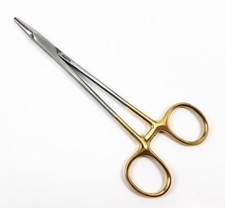 Porta Filo Crile Wood 13 Cm / 5'' Seghettato TC Chirurgico Sutura Chirurgia