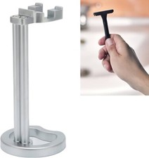 Aluminum Shaving Stand Safety Razor Storage Holder Display for Leaf Twig Razor