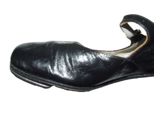 BLOCH - Black Leather Cuban Heel Tap Shoes - Size 5 23.5cm - VERY GOOD CONDITION - Picture 9 of 16